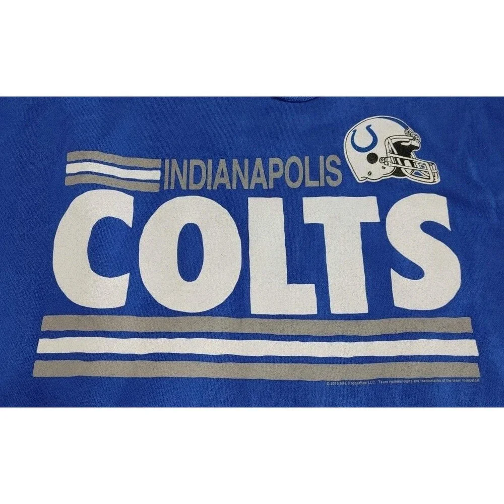 Indianapolis Colts Blue Hoodie NFL Adult Size XL